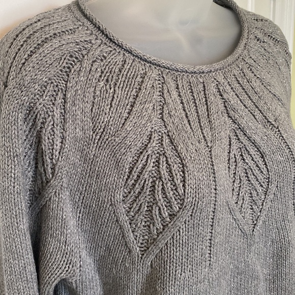 Chap’s Grey With Silver Shimmer Sweater - Picture 5 of 10